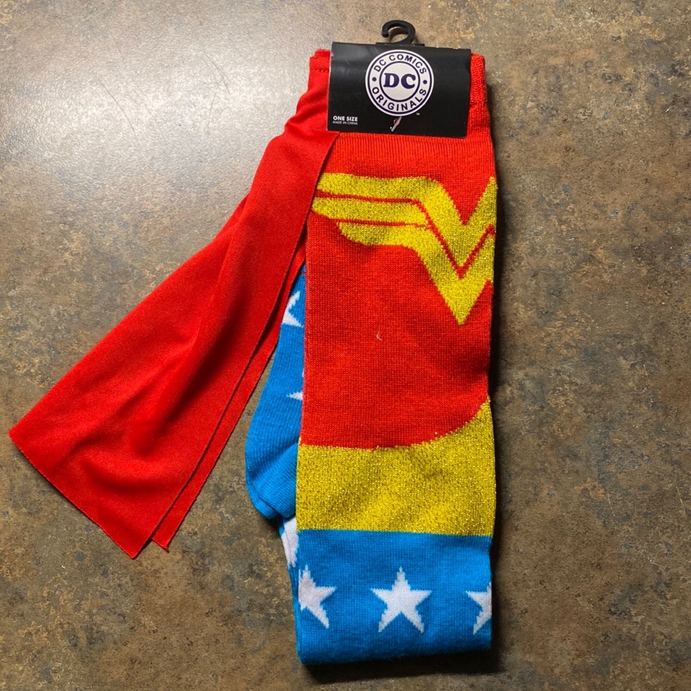 Brand new DC Comics Wonder Woman Socks